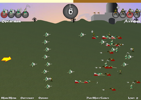 Screenshot image of Warlords: Call to Arms game